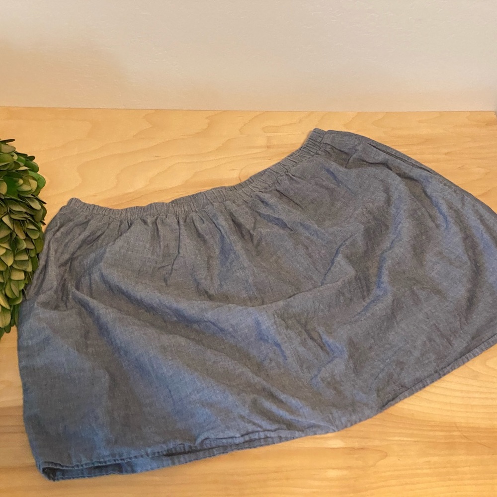 XHILARATION | Jean Cotton Short Skkrt